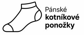 Pánské kotníkové ponožky