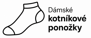 Dámské kotníkové ponožky