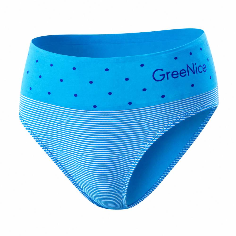 Dámské bezešvé kalhotky s vysokým pasem Greenice 3850 S/M růžová
