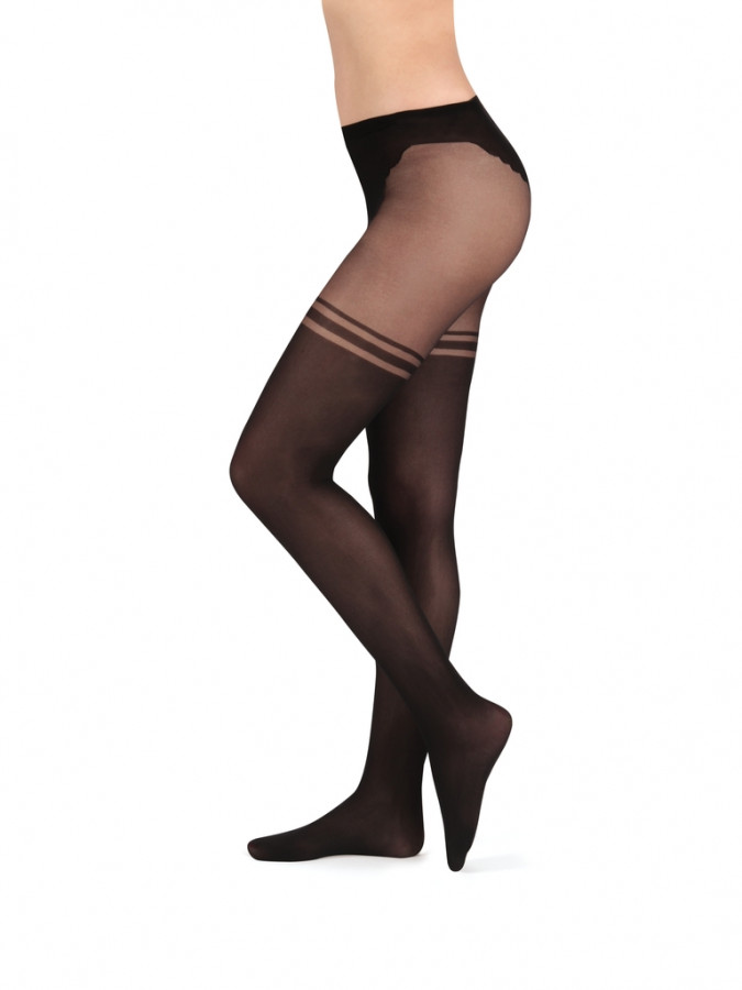 Dámské punčochy s nadkolenkou SAHARA 176-108