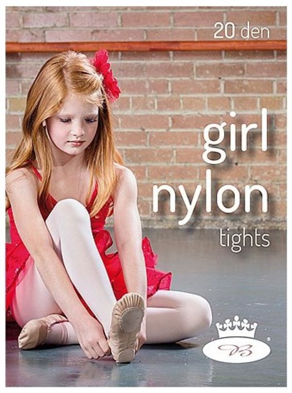 Dětské punčochové kalhoty GIRL NYLON tights 20 DEN 122-128 černá