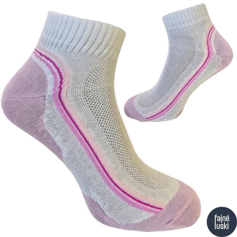 Dámské kotníkové ponožky sada 5párů 39-41