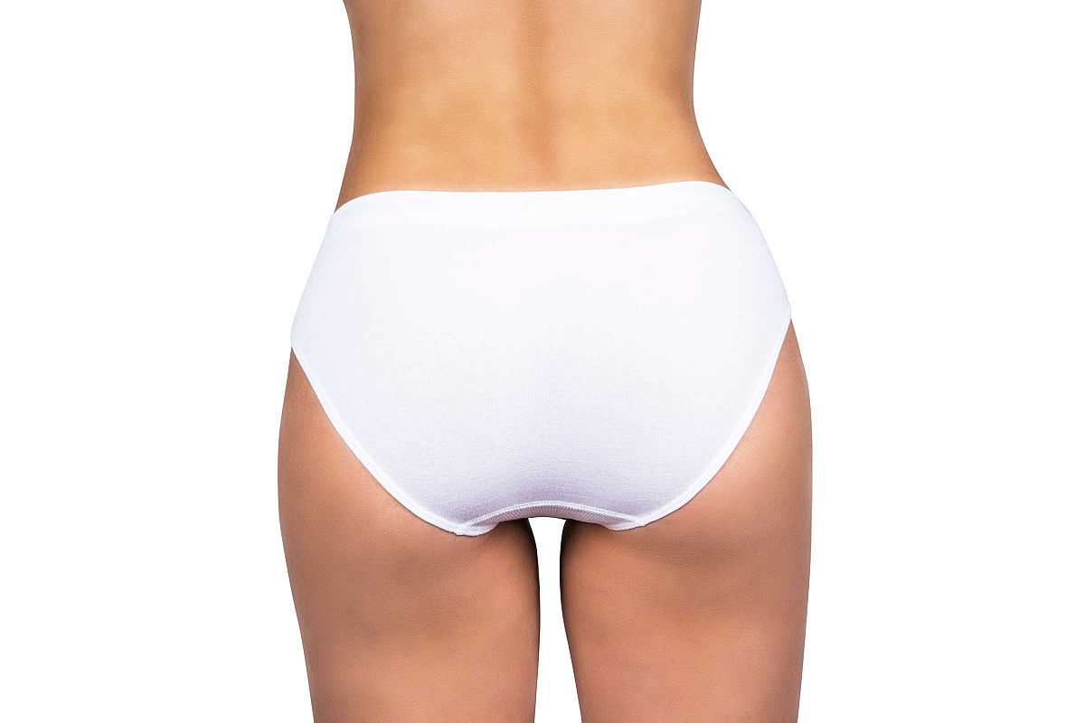 dámské bambusové funkční kalhotky VoXX BS-001 bílé L/XL