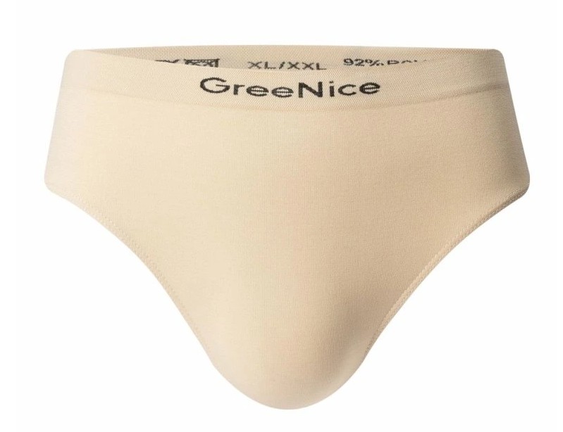 Dámské bezešvé kalhotky GreeNice Art: 7170 S/M černá