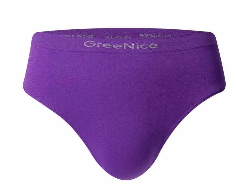 Dámské bezešvé kalhotky GreeNice Art: 7170 S/M černá