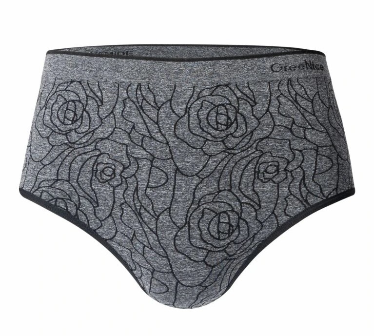 Bezešvé vysoké kalhotky Greenice-3945 XL/XXl béžová