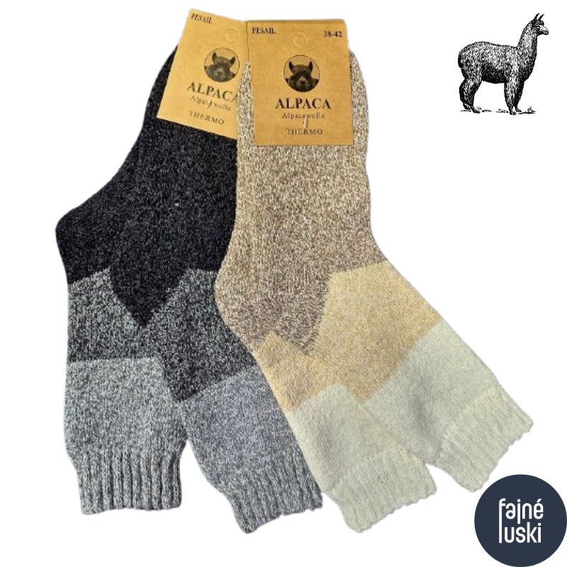 Dámské ALPACA vlněné ponožky balení 3páry 