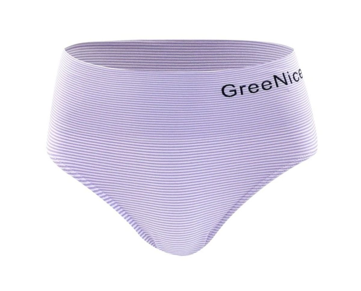 Dámské kalhotky vyšší střih bezešvé Greenice 2040 L/XL tyrkys