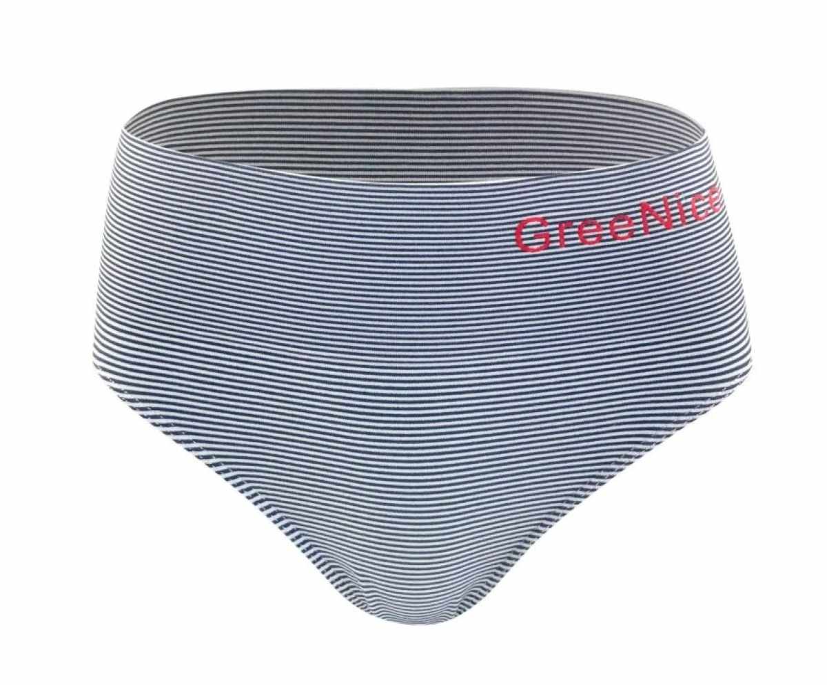 Dámské kalhotky vyšší střih bezešvé Greenice 2040 L/XL tyrkys