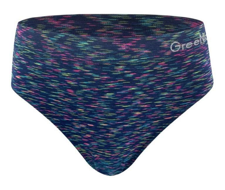 Bezešvé kalhotky velké velikosti Greenice-3822 L/XL tmavě modrá