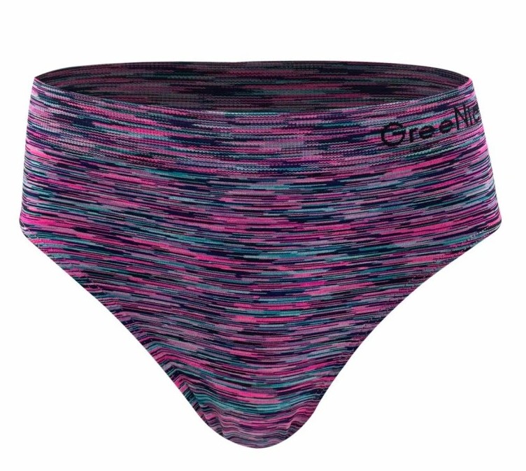 Bezešvé kalhotky velké velikosti Greenice-3822 L/XL fialová