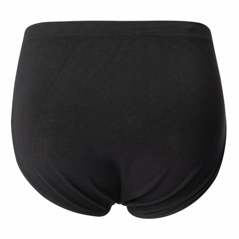 Bezešvé bavlněné elastické pohodlné kalhotky Greenice-6943 XL/XXl černá