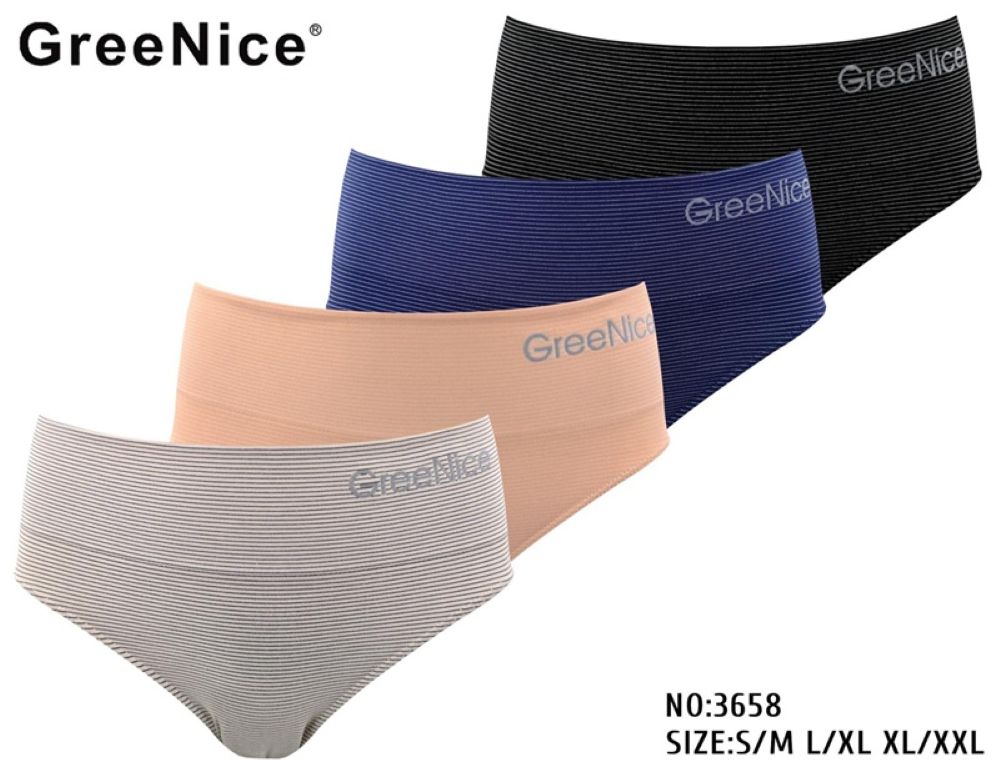 Dámské pohodlné kalhotky bezešvé Greenice 3658