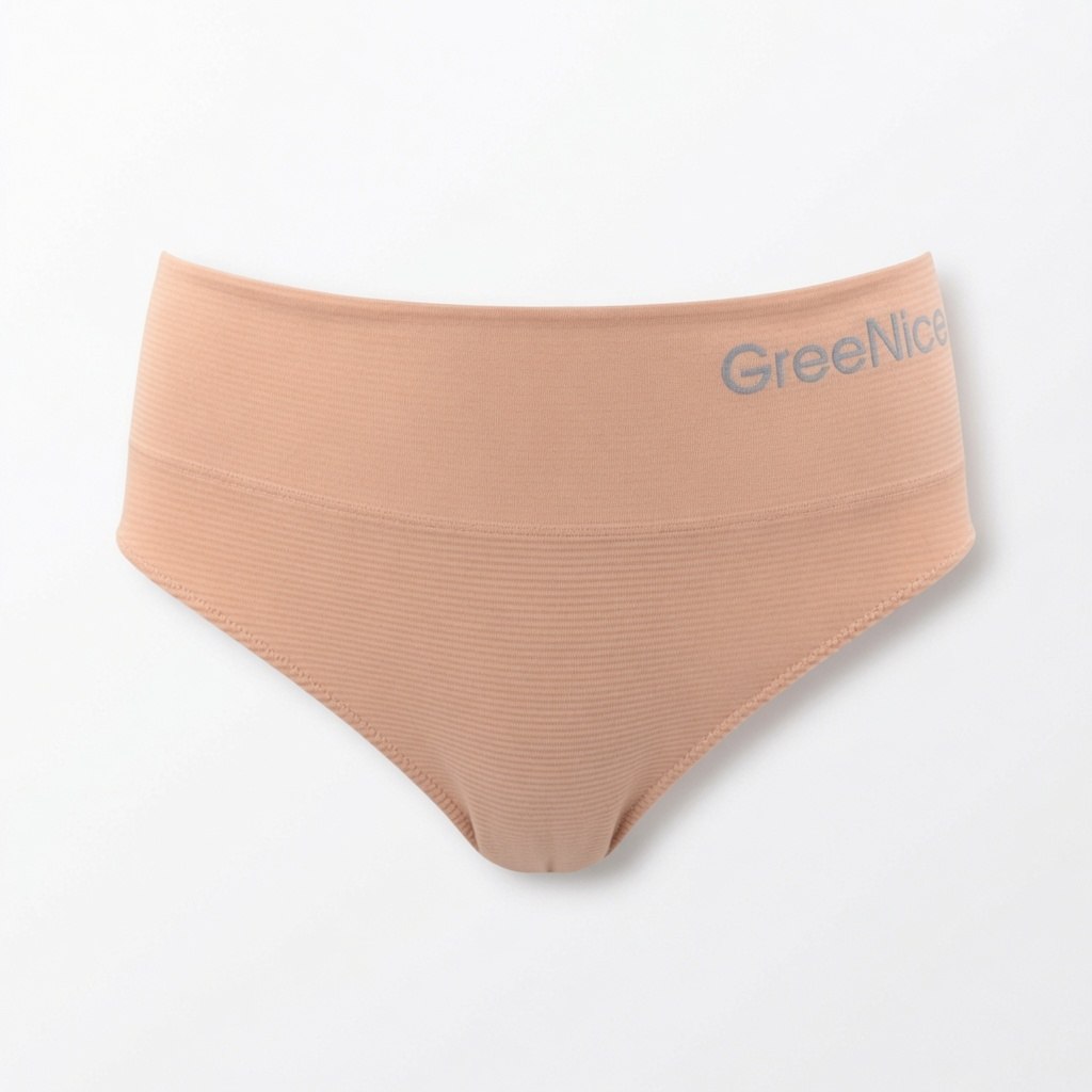 Dámské pohodlné kalhotky bezešvé Greenice 3658 S/M lososová