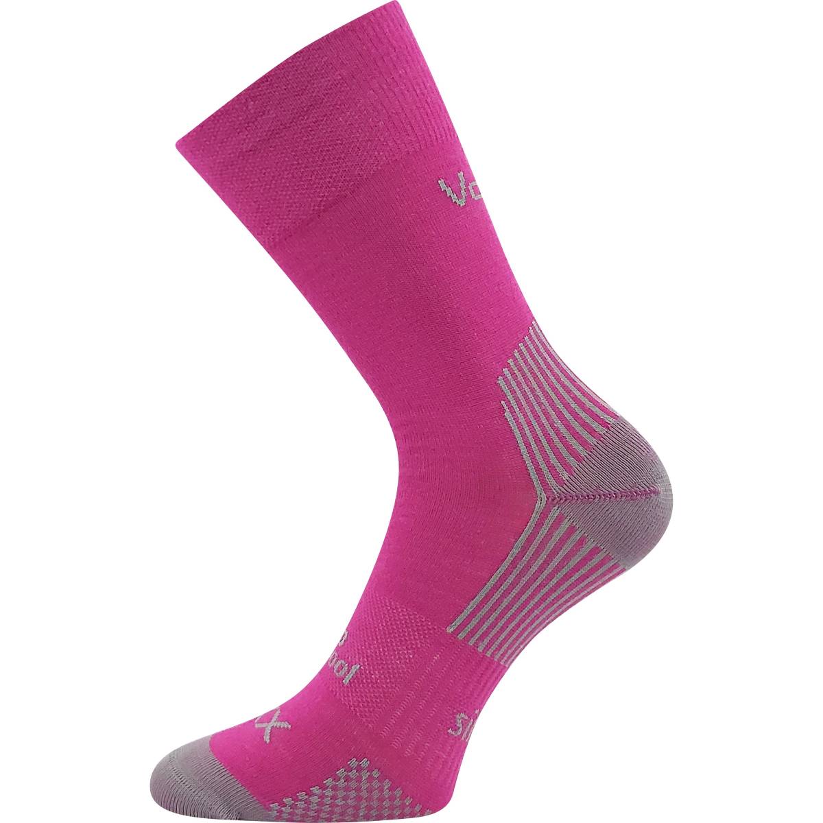 VoXX ponožky OPTIMUS vlna Merino 39-42 fuxie