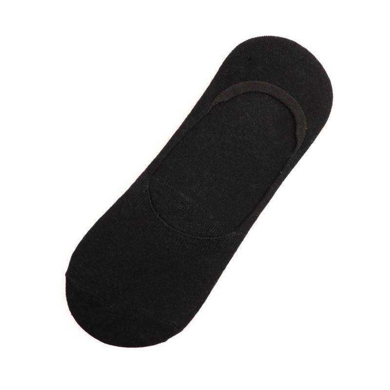 Balerínkové ponožky Comfort Soft se silikonovou patou 39-42 černá