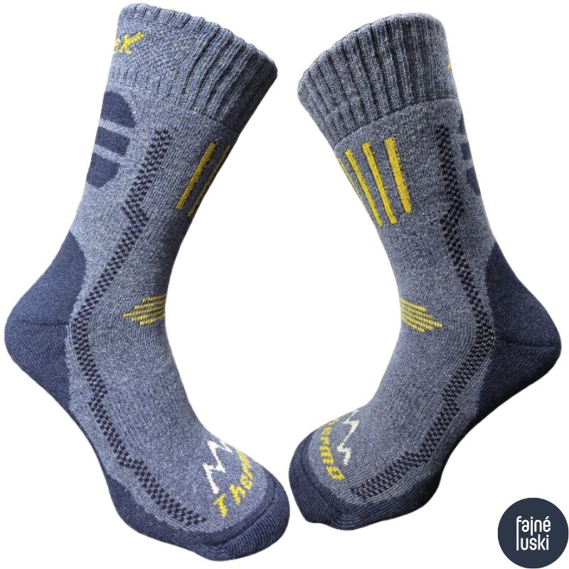 Funkční ponožky „Thermo modrá 42-43