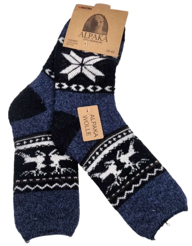 Dámské vlněné ponožky ALPACA sobík