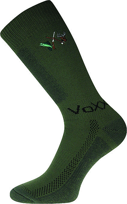 VoXX ponožky Lander 1 pár tmavě zelená 41-42