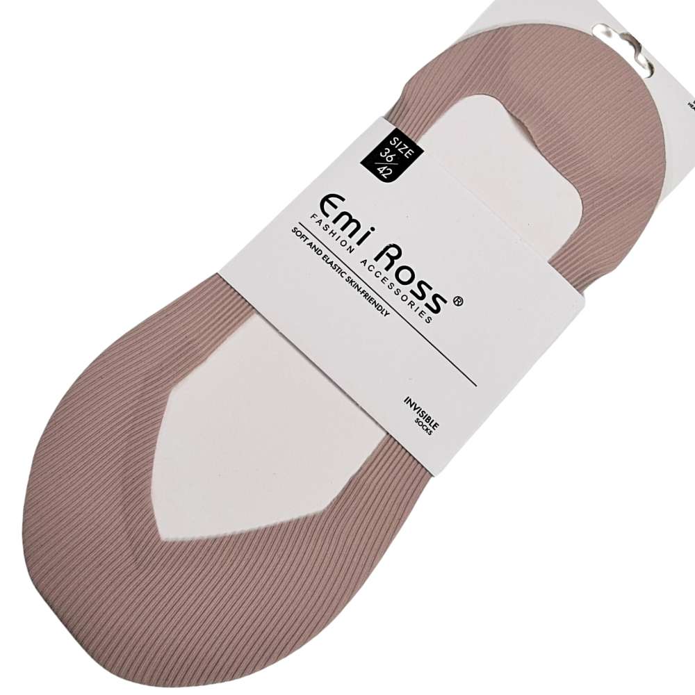Ponožky do balerín - ťapky růžová
