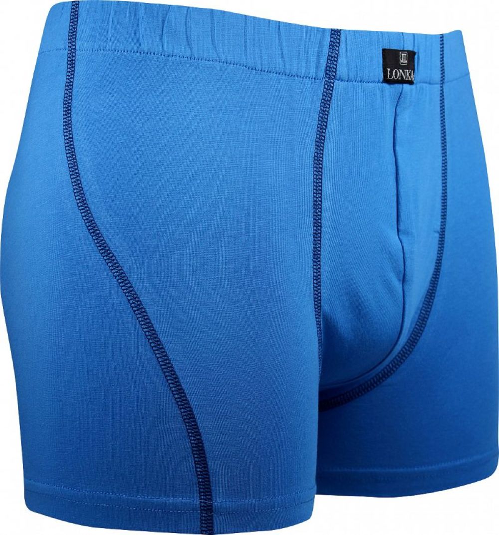 KAMIL pánské elastické boxerky Lonka modrá XXL