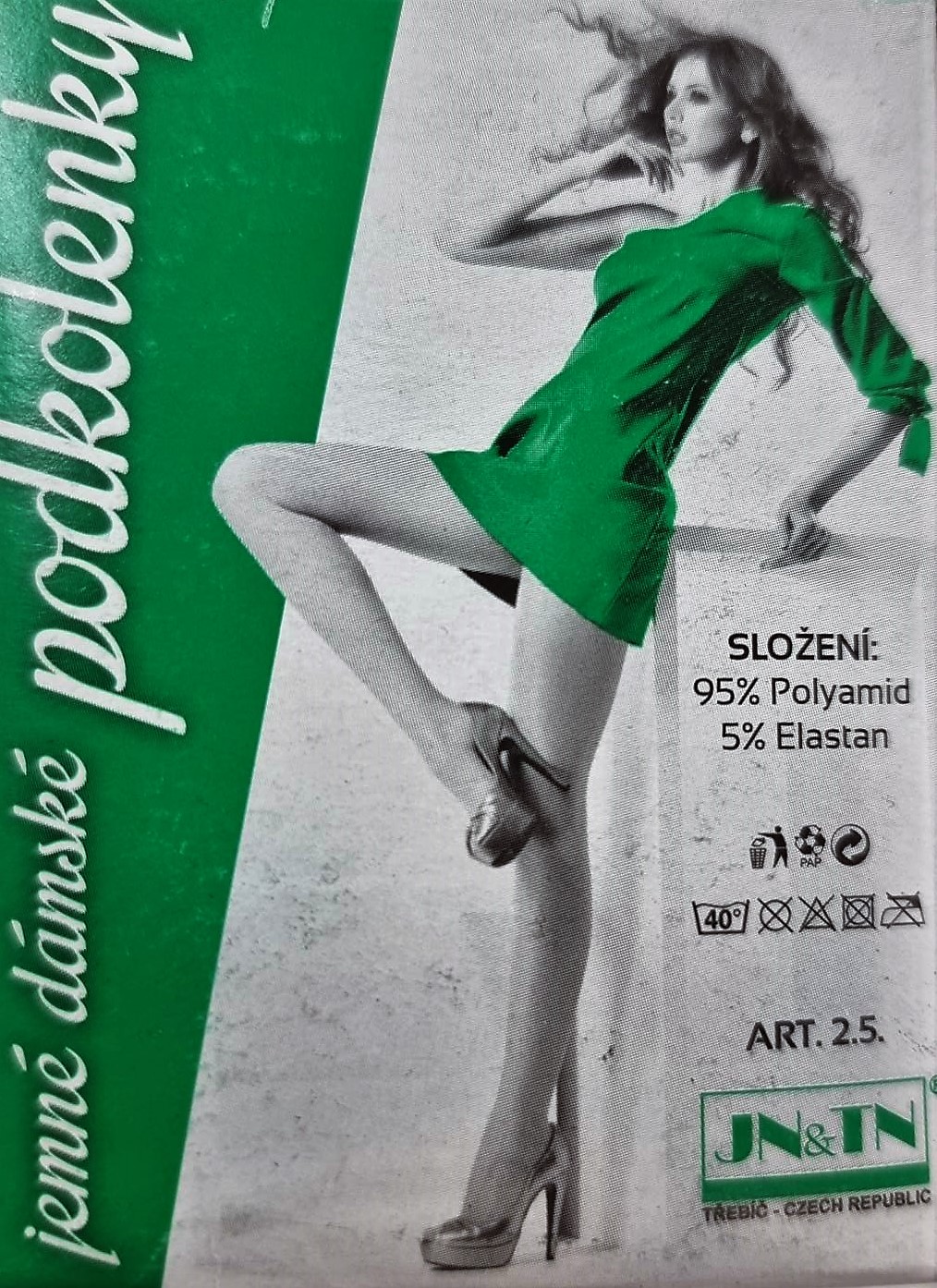 Punčochové podkolenky 3páry zdravotní lém