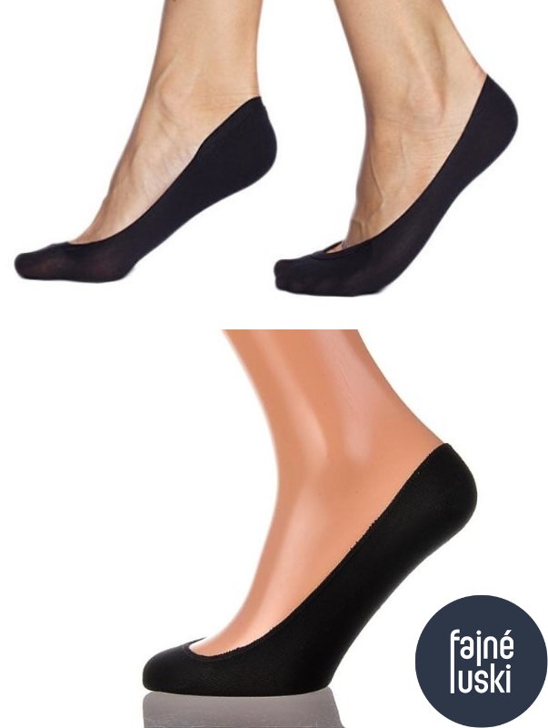 Balerínkové ponožky Comfort Soft se silikonovou patou