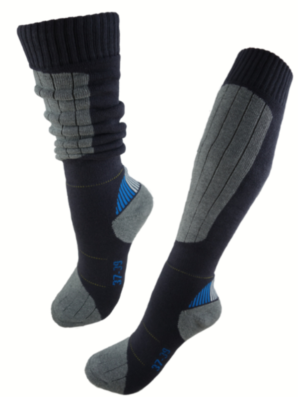 Funkční podkolenky „Thermo“ modrá 43-47