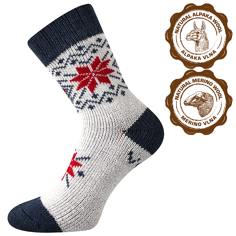 VoXX ponožky ALTA s merino vlnou 35-38 vzor J