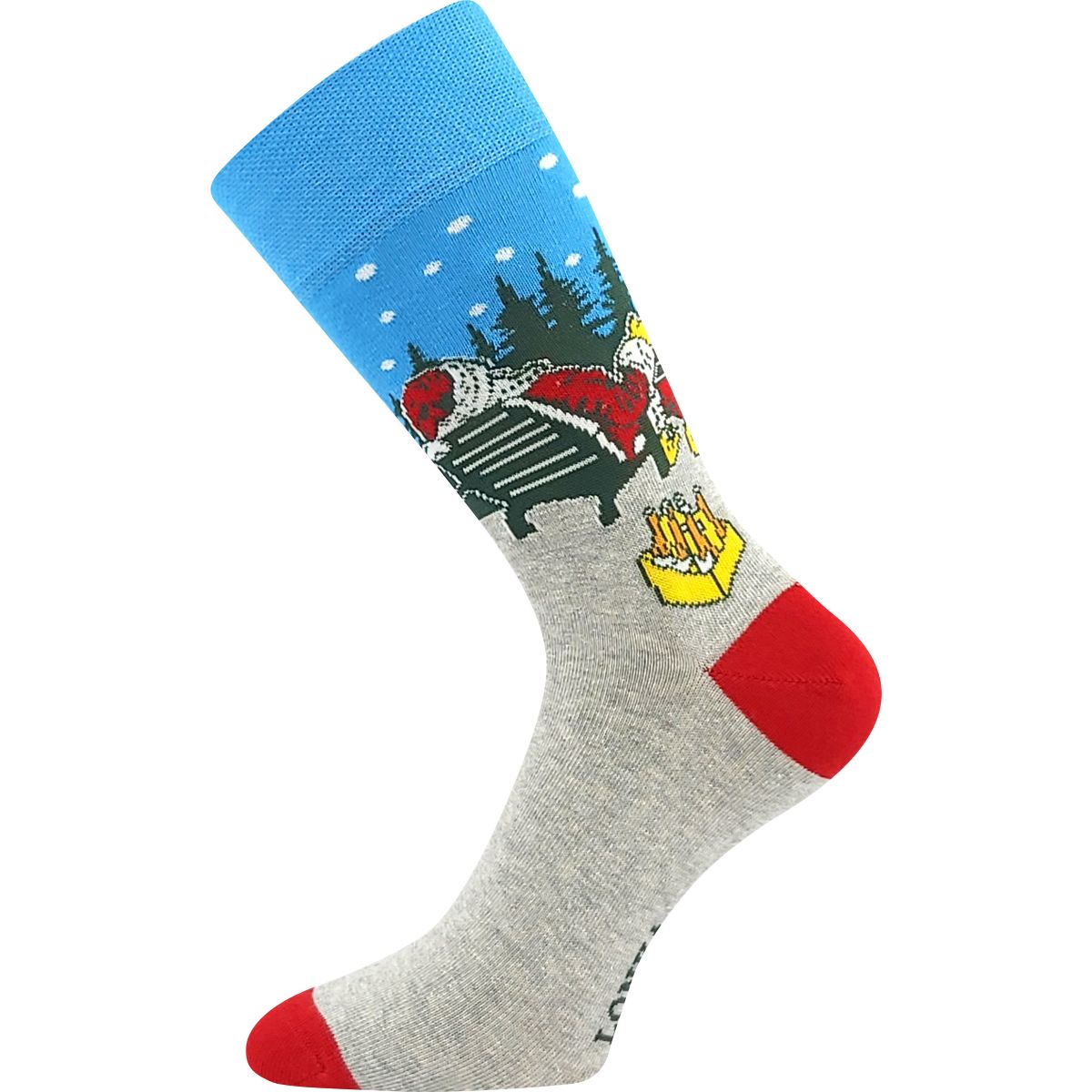 Vánoční ponožky Lonka Santa 43-46