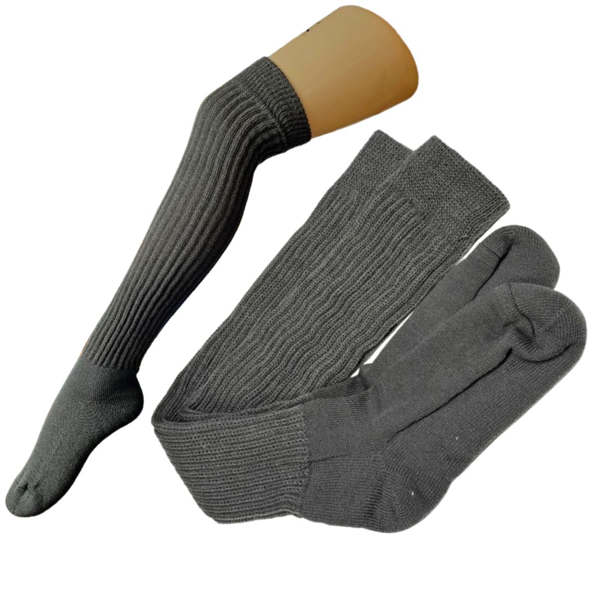 Pánské nadkolenky teplé 43-43 černá