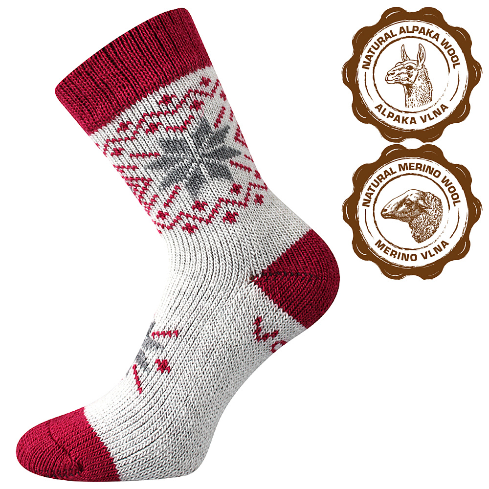 VoXX ponožky ALTA s merino vlnou 35-38 vzor J