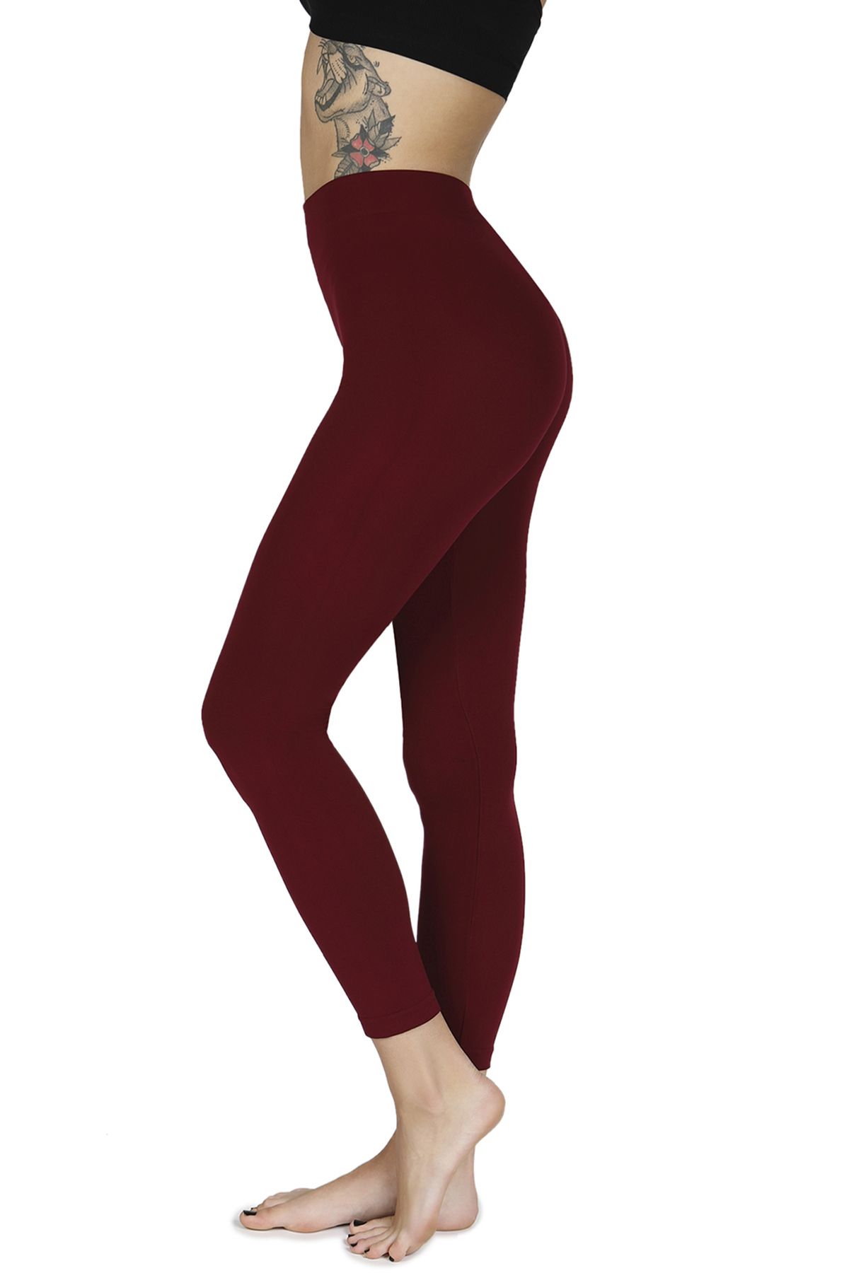 Legíny dlouhé bezešvé Annes Emma 90DEN L/XL Antracite