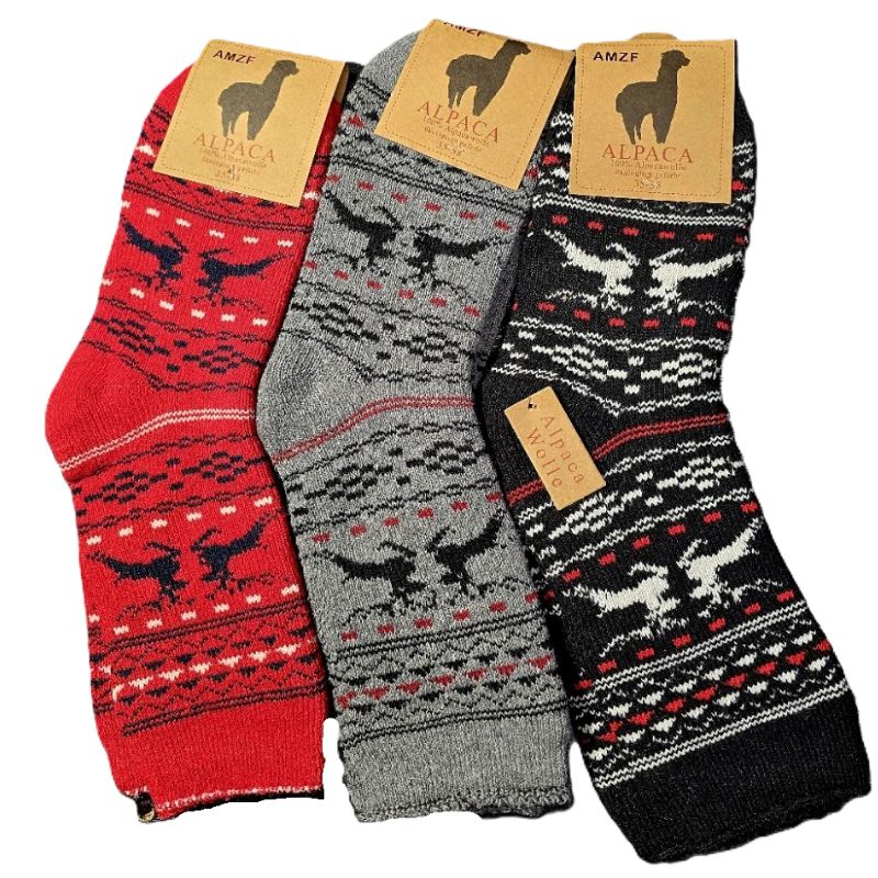 Dámské ALPACA vlněné ponožky sob 3páry 
