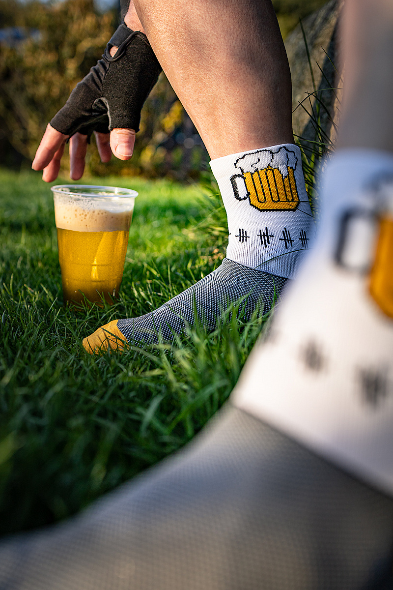 VoXX cyklo ponožky RALF X pivo