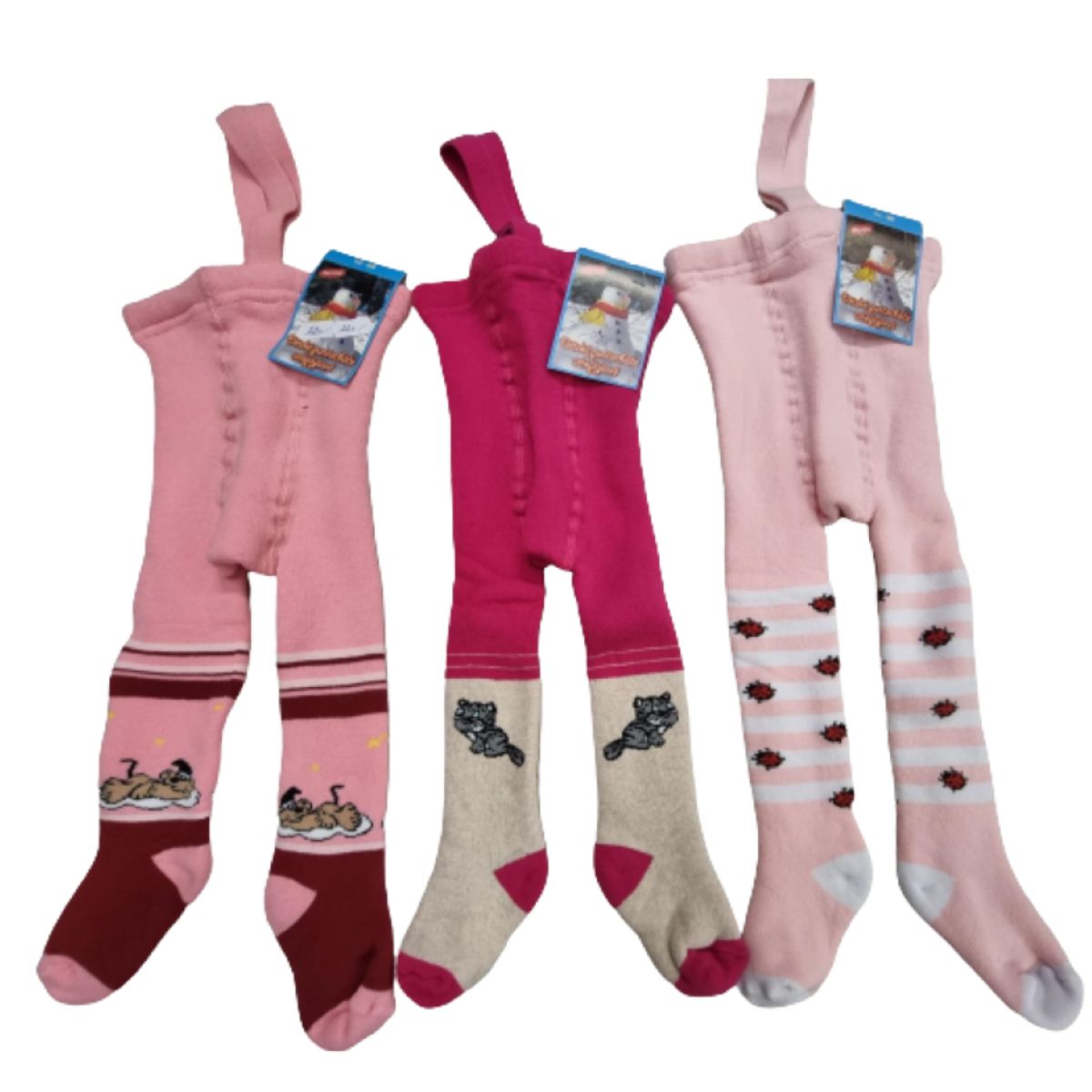 Dětské termo punčocháče Dotex - vel. 52-56 fialová