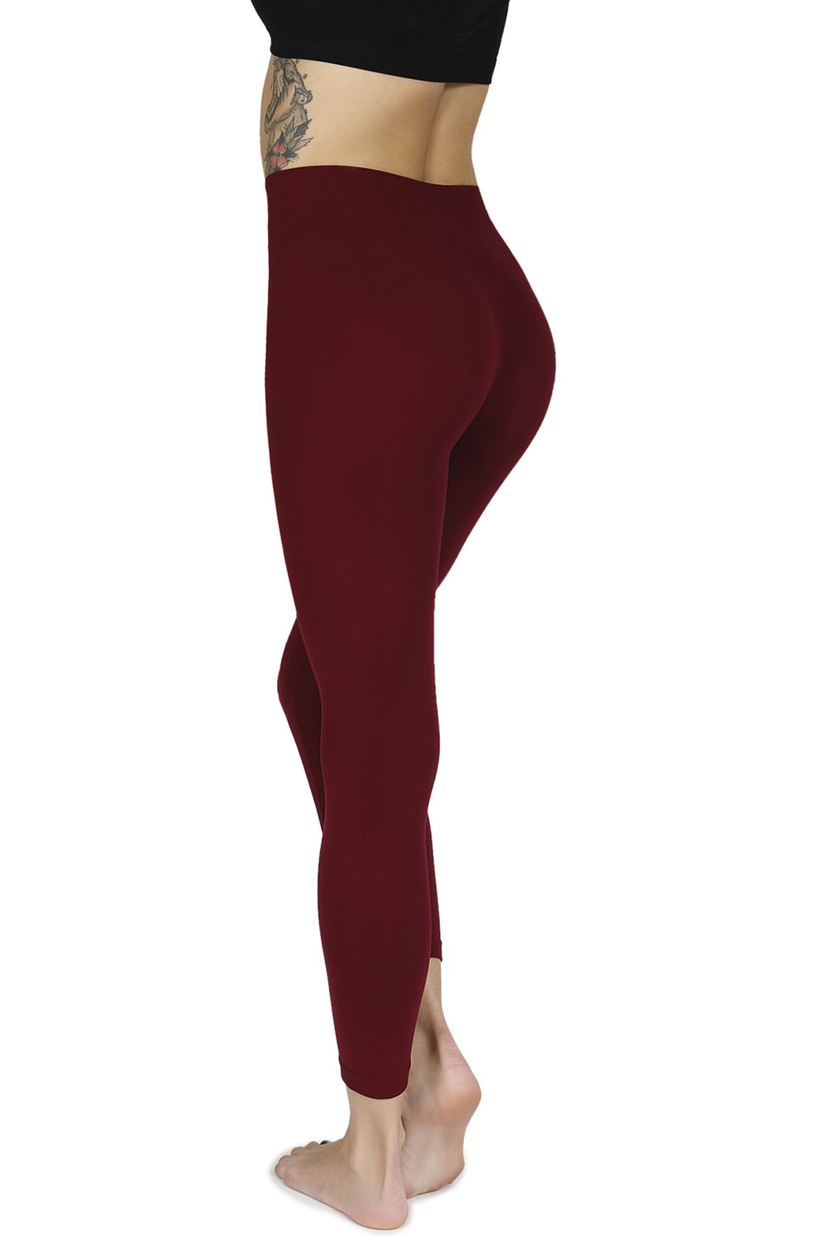 Legíny dlouhé bezešvé Annes Emma 90DEN L/XL Antracite