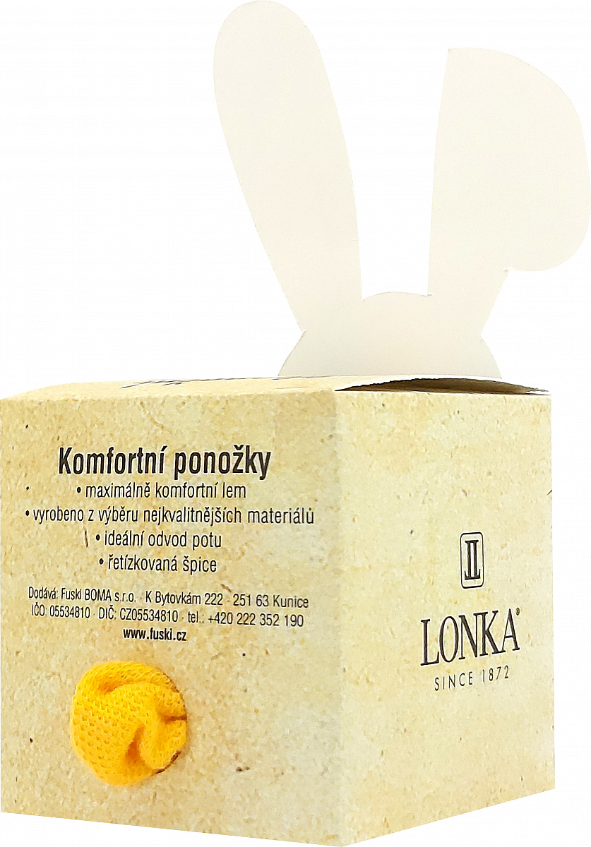 Velikonoční ponožky v krabičce Deaster Lonka Ovce