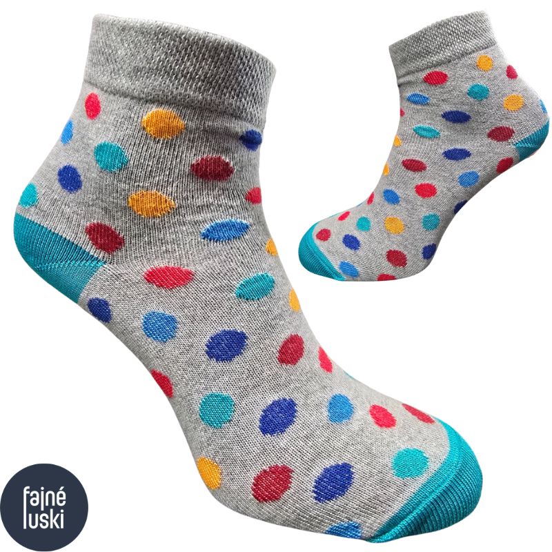 Dámské nízké ponožky Lentilky sada 3páry 39-41 