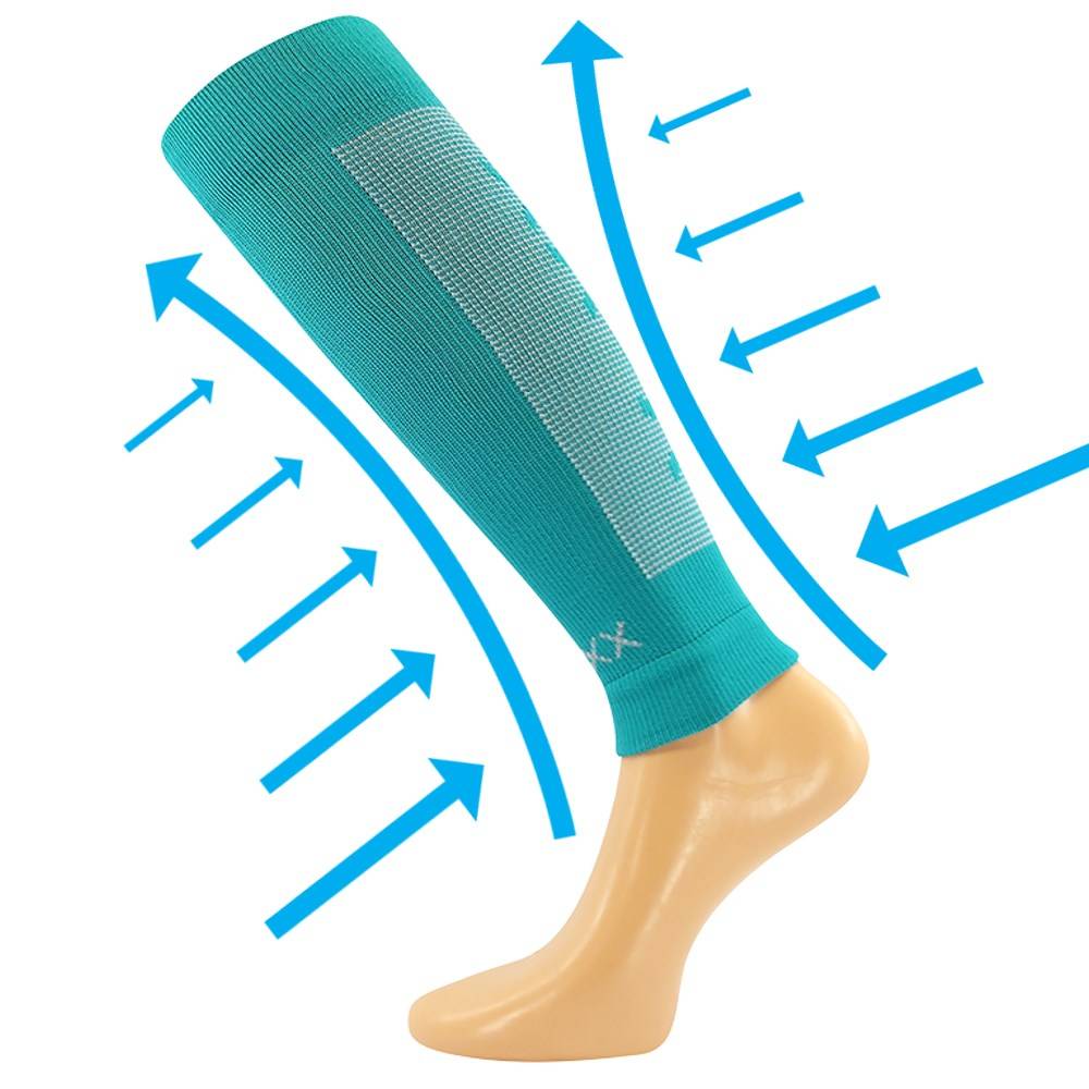 Návleky na lýtko kompresní FORMIG L-XL modrá