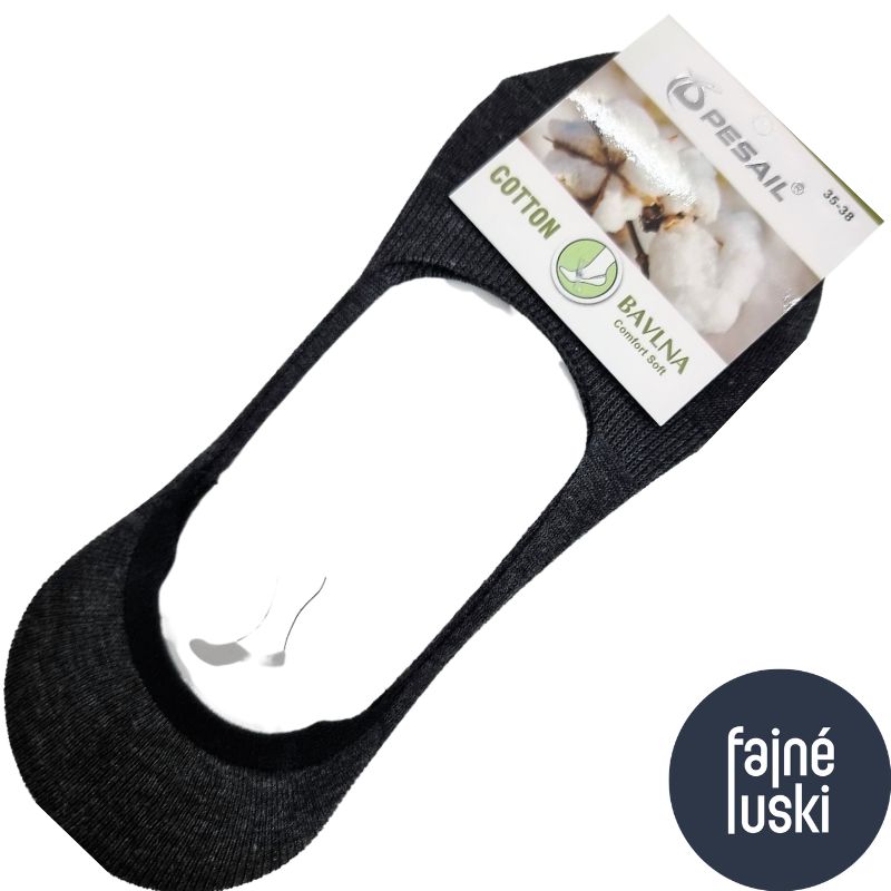 Balerínkové ponožky Comfort Soft se silikonovou patou