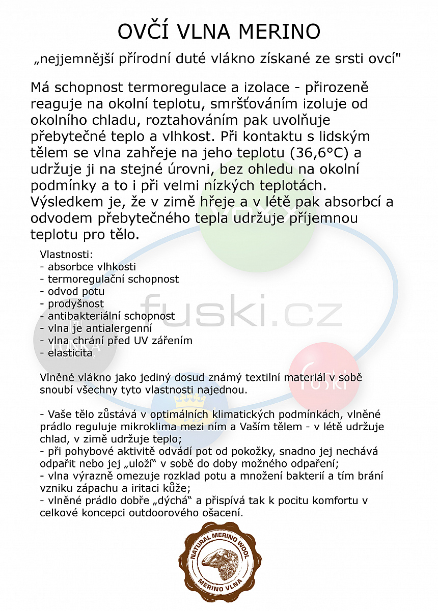 VoXX ponožky ALTA s merino vlnou 35-38 vzor J