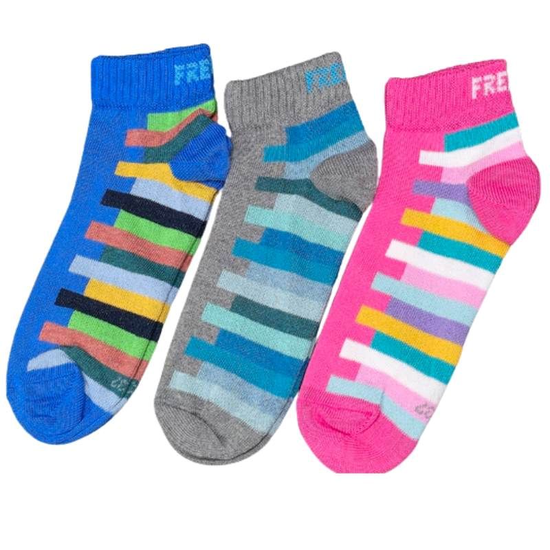 Dětské bavlněné kotníkové ponožky stříbrné vlákno A12/D 28-30 růžová