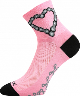 VoXX cyklo ponožky RALF X srdce