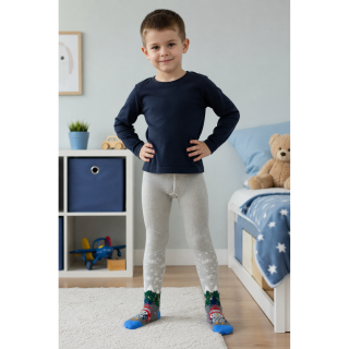 Dětské Termo punčochové kalhoty Amina modrá velikosti od 62cm do 110-116 cm
