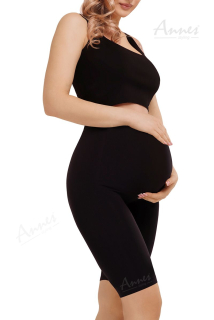 Těhotenské legíny BELLA MAMA krátké