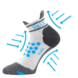 VoXX Kompresní ponožky SPRINTER šedá